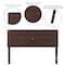 Flash Furniture Bedford Headboard, Queen, Brown Fabric HG-HB1704-Q-DBR-GG - alternate 6